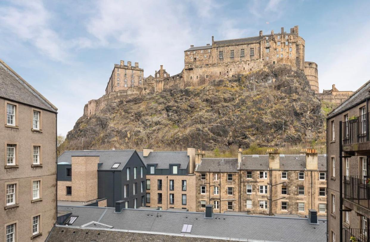 Edinburgh Castle Apartment Exterior foto